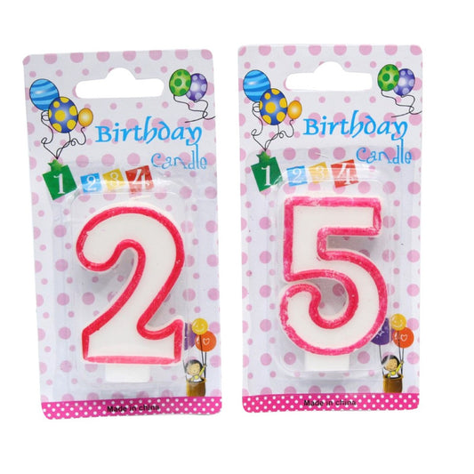 25 (Number) Birthday Candle