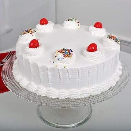 White Forest Cake