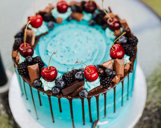 Blue Cream Cake