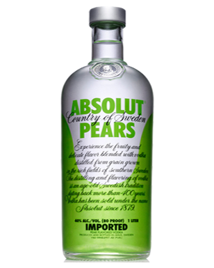 Absolut Pears 1L