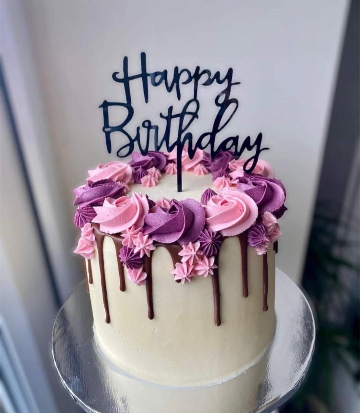 Birthday Drip Cake