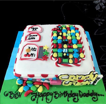 Candy Crush Cake