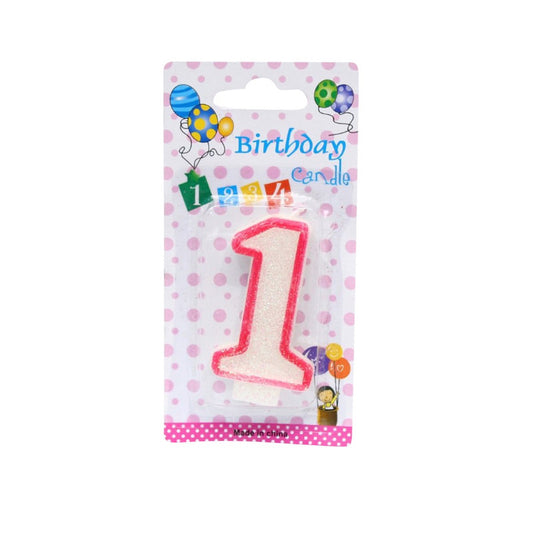 1 (Number) Birthday Candle