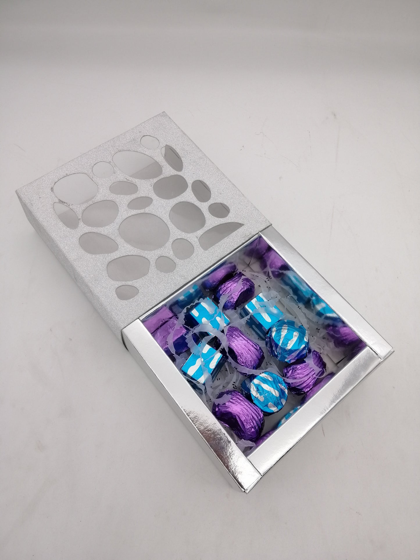 Silver Chocolate Box