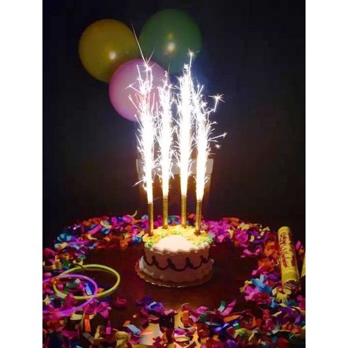 Sparkling Birthday Candles Set 6