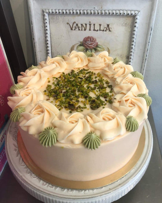 Vanilla Design Cake