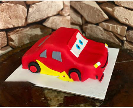 Customized Car Cake for Kids