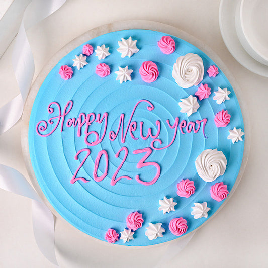 Happy New Year 2023 Cake